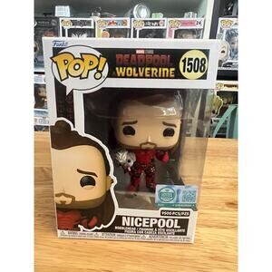 NEW IN HAND ONLY 9500 PIECES Nicepool Funko Pop #1508 Marvel Deadpool Disney LE